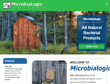 Tablet Screenshot of microbialogic.com